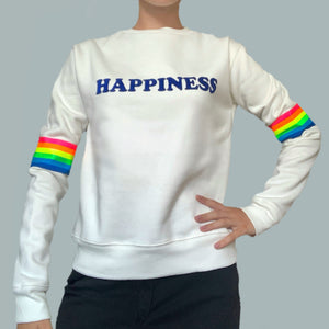 Sweatshirt Femmes "Happiness"